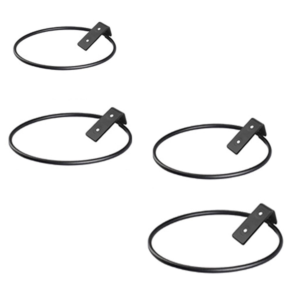 Fankenuo Effortless Setup Flower Pot Holder Rings with Flexible Arrangement Options 5in