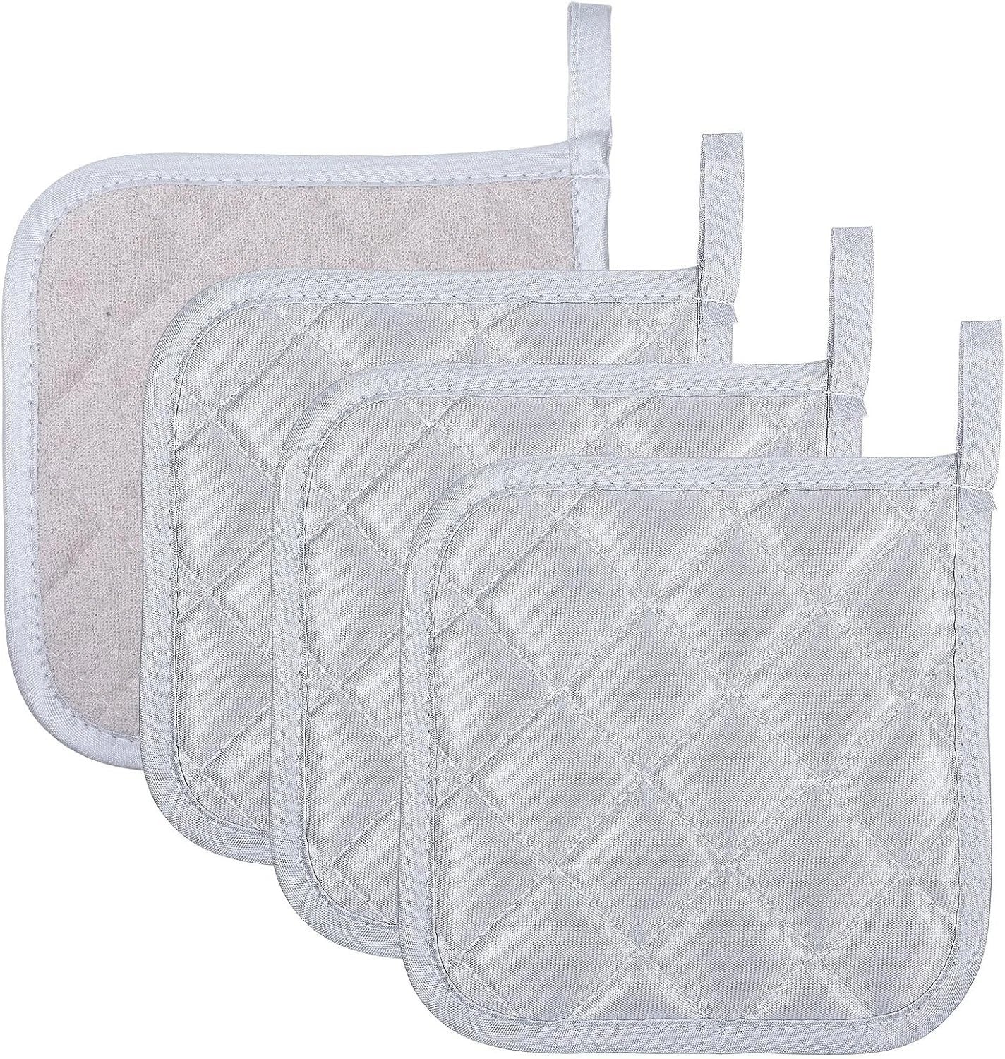 4 Pack Pot Holders For Kitchen Clearance, Hot Pads For Kitchen