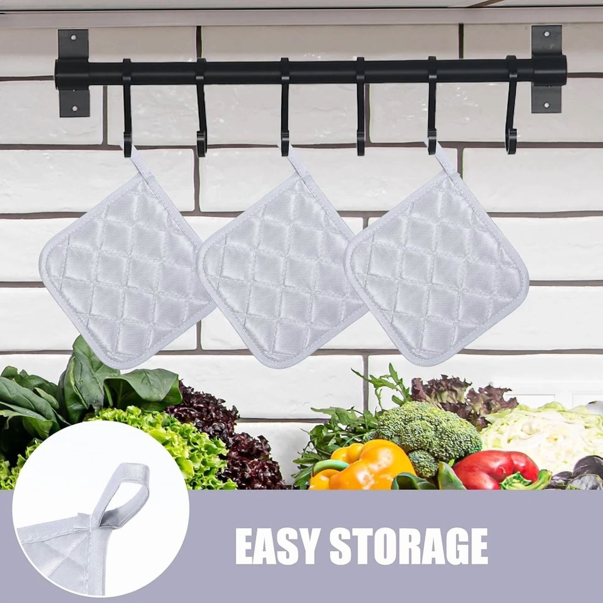 4 Pack Pot Holders For Kitchen Clearance, Hot Pads For Kitchen