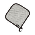 San Jamar Silicone/Cotton Pot Holder Gray, 7" Length x 7" Width | 12/Box