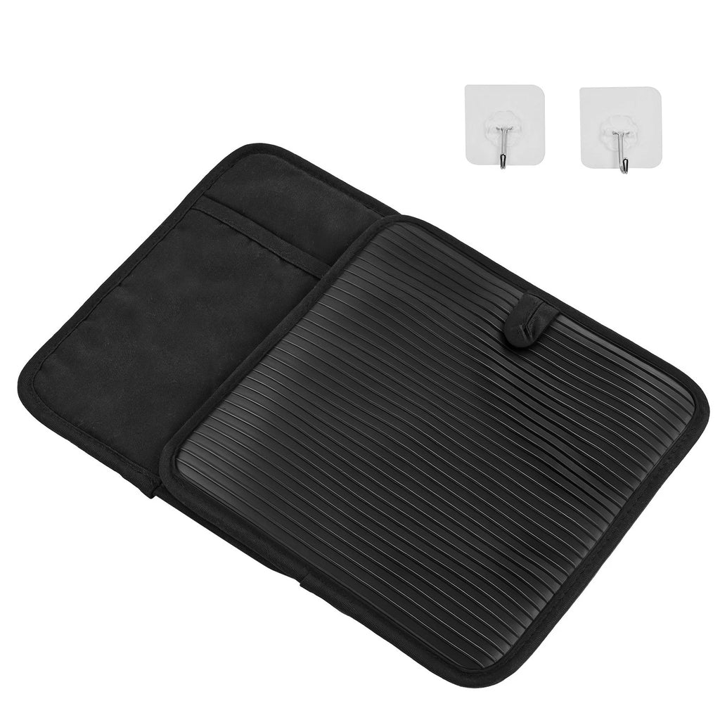 Uimoso Heat-Resistant Pot Holders 500°F With Non-Slip Silicone Strips, Set Of 2