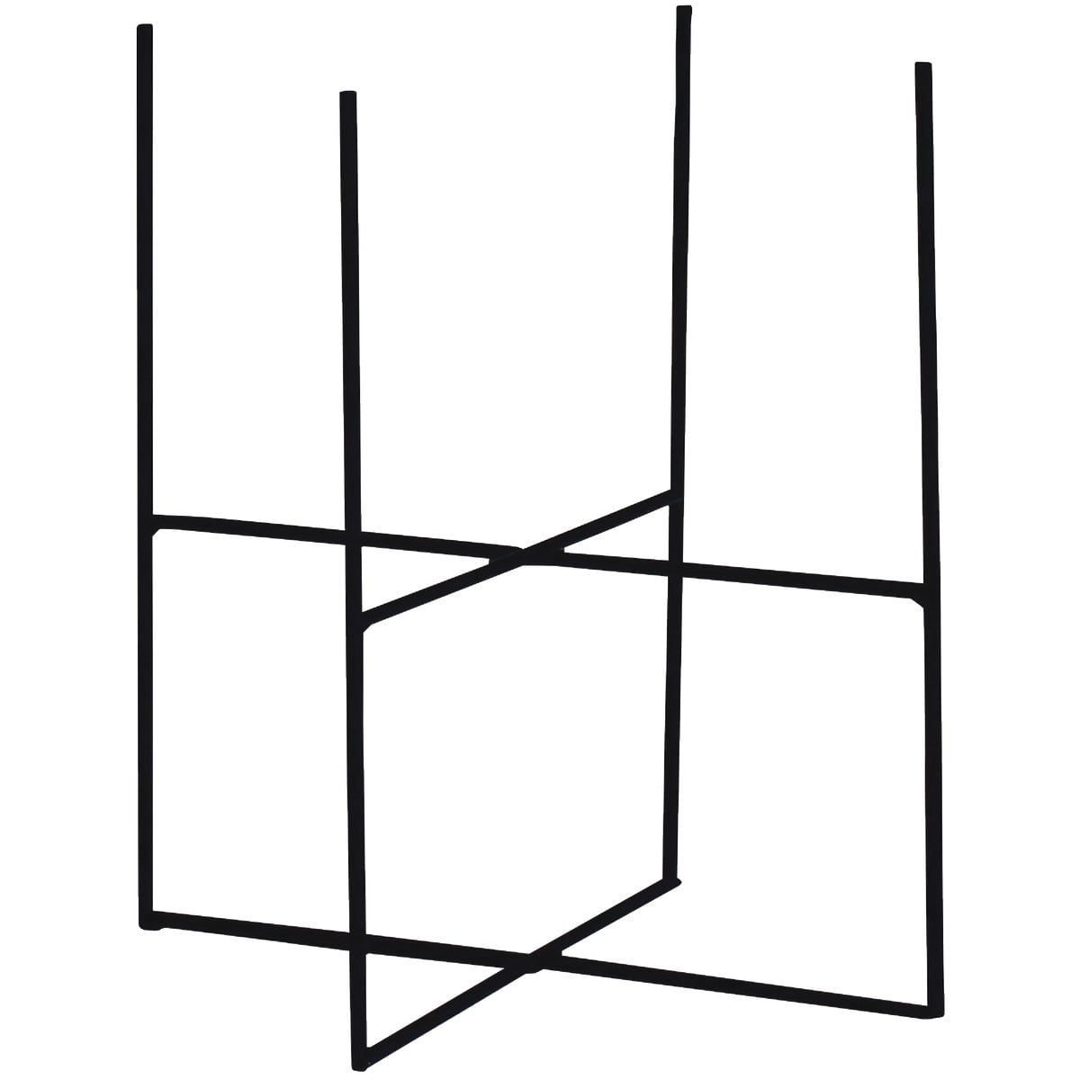 Urban Living 14" Blk Stl Pot Holder ULFPHMB