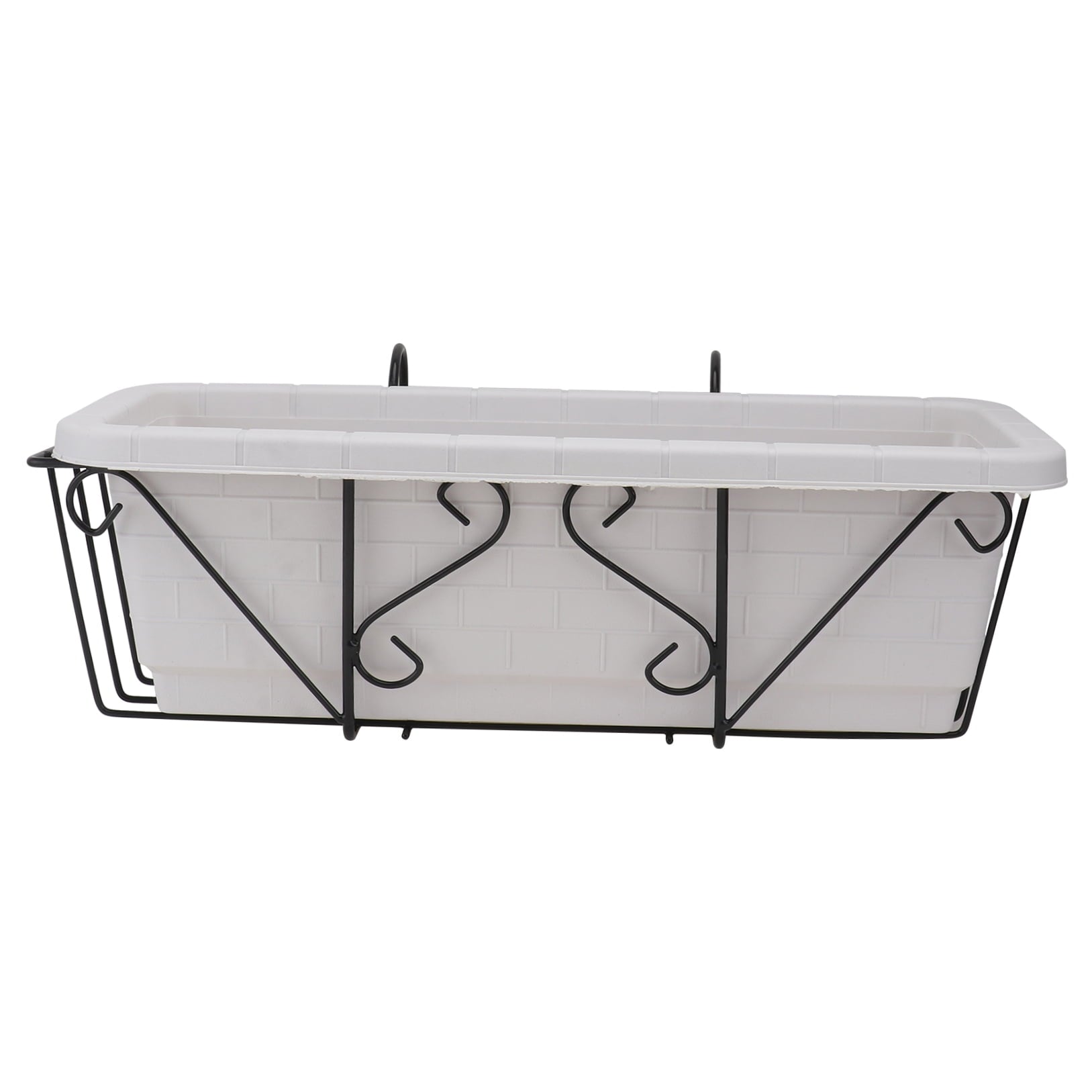 KALLORY 1 Set Flower Pot Holders for Outside with Home Decor Style 51x7.9in